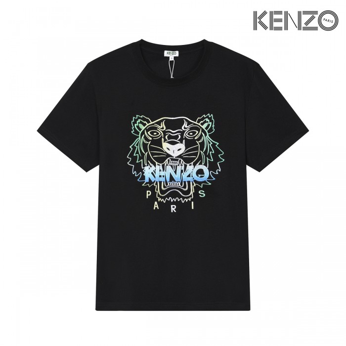 KENZO Fashion Casual Summer Short sleeve T-shirt-Black-4168128