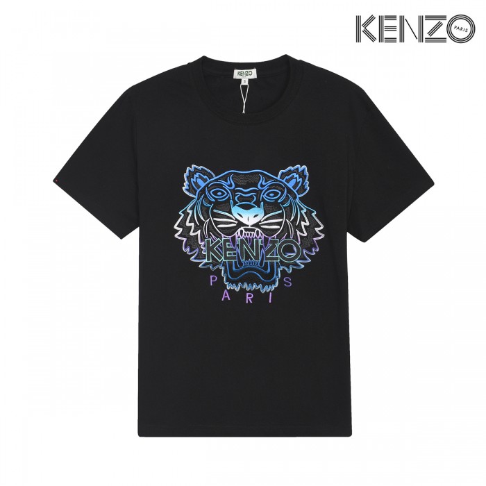 KENZO Fashion Casual Summer Short sleeve T-shirt-Black-9153271