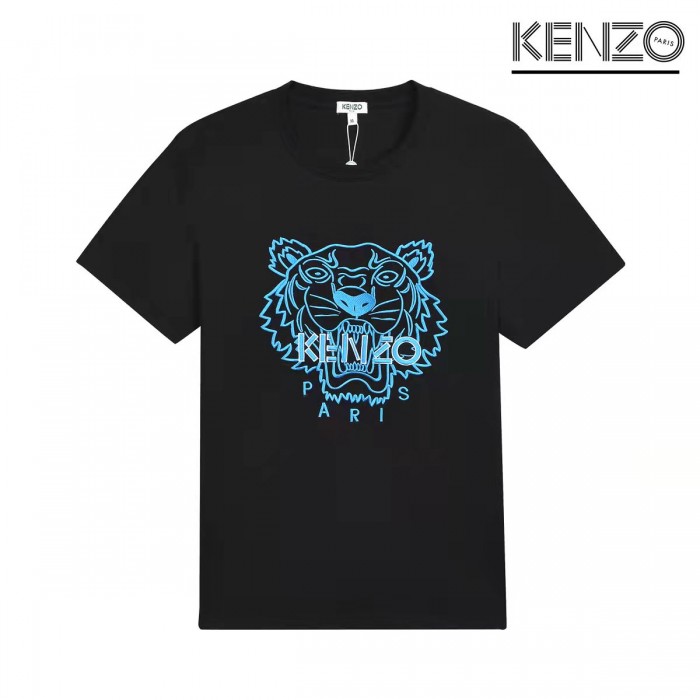 KENZO Fashion Casual Summer Short sleeve T-shirt-Black-668334