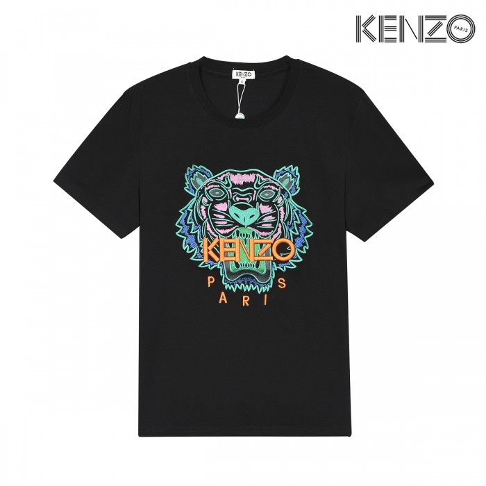 KENZO Fashion Casual Summer Short sleeve T-shirt-Black-1238243