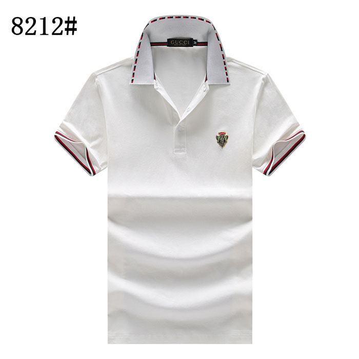 GUCCI Fashion Casual Summer Short sleeve T-shirt-White-4995985