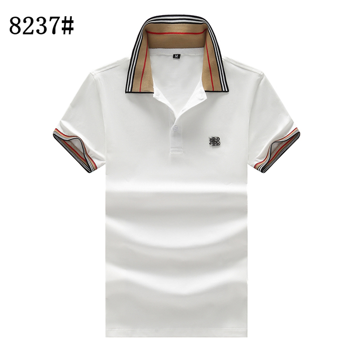 Burberry Fashion Casual Summer Short sleeve T-shirt-White-4640897