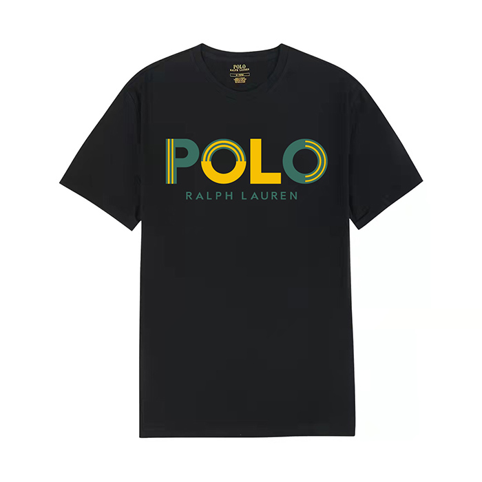 POLO Fashion Casual Summer Short sleeve T-shirt-Black-8711690