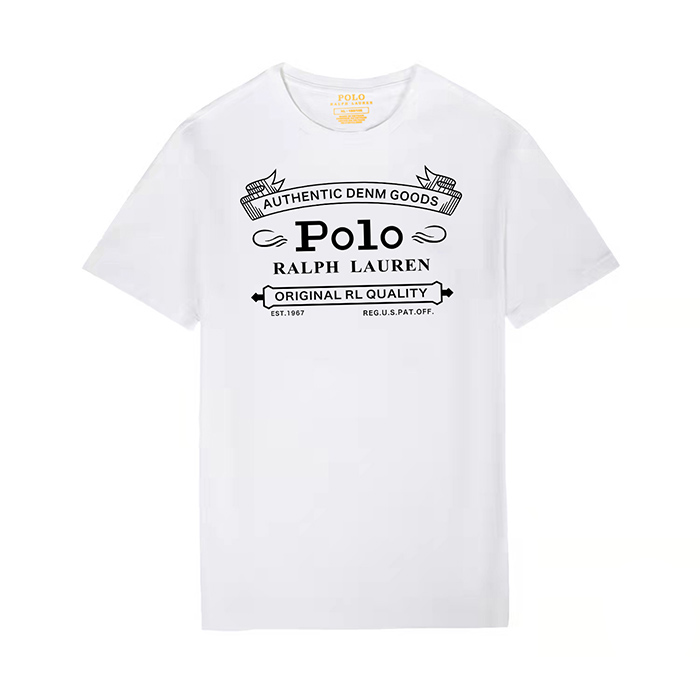 POLO Fashion Casual Summer Short sleeve T-shirt-White-7194630