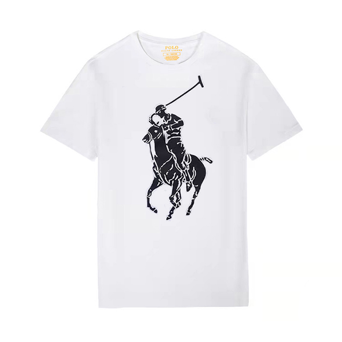 POLO Fashion Casual Summer Short sleeve T-shirt-White-2100640