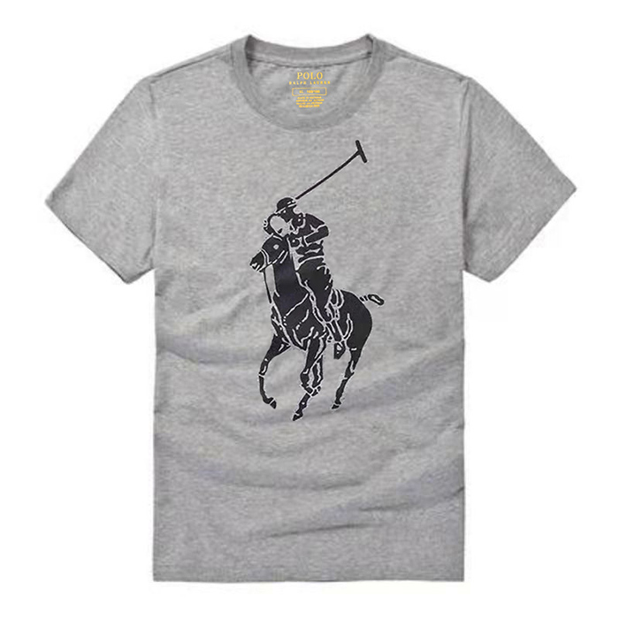 POLO Fashion Casual Summer Short sleeve T-shirt-Gray-2559413