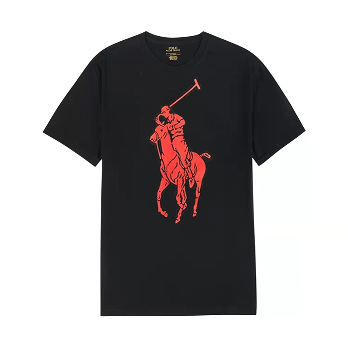 POLO Fashion Casual Summer Short sleeve T-shirt-Black-6013403