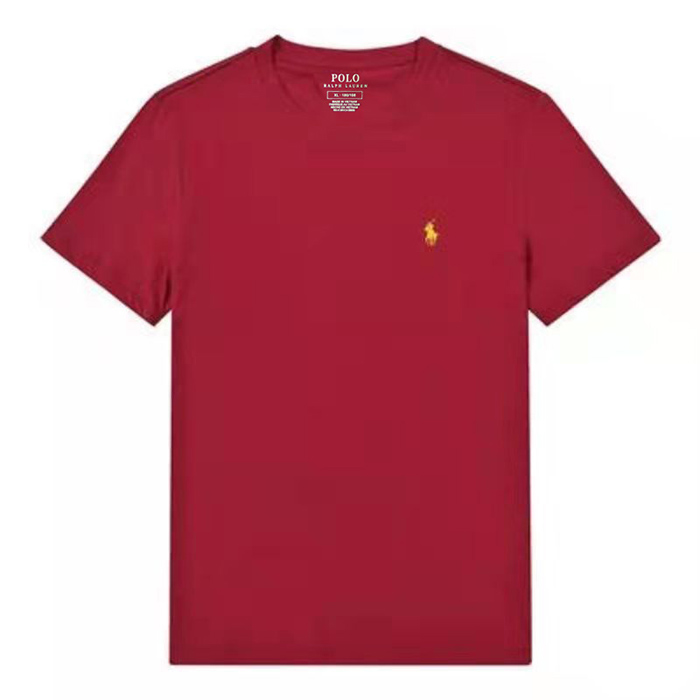 POLO Fashion Casual Summer Short sleeve T-shirt-Red-1380579