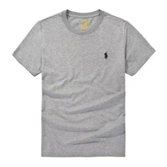 POLO Fashion Casual Summer Short sleeve T-shirt-Gray-6994542