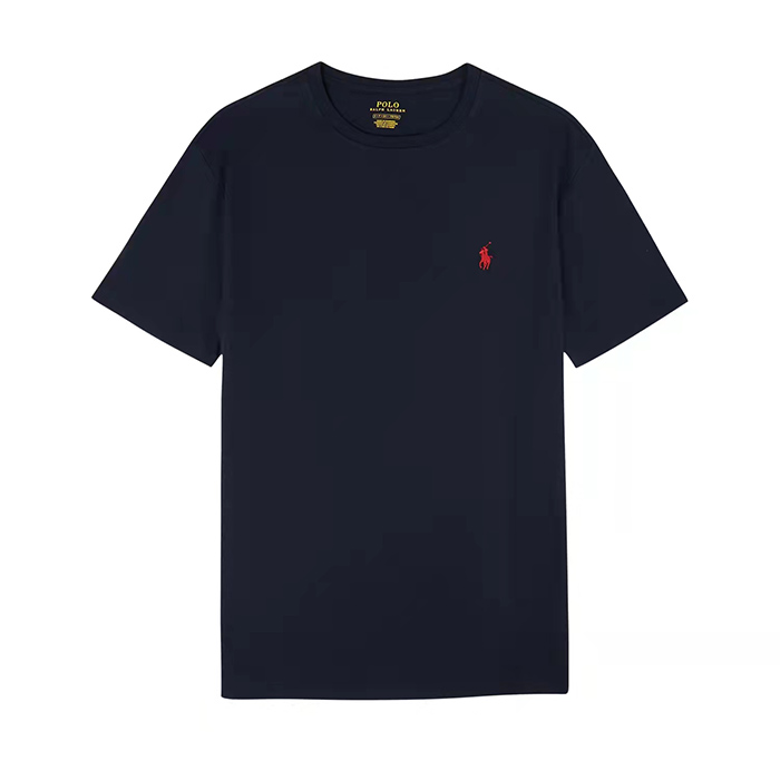 POLO Fashion Casual Summer Short sleeve T-shirt-Black-9055514