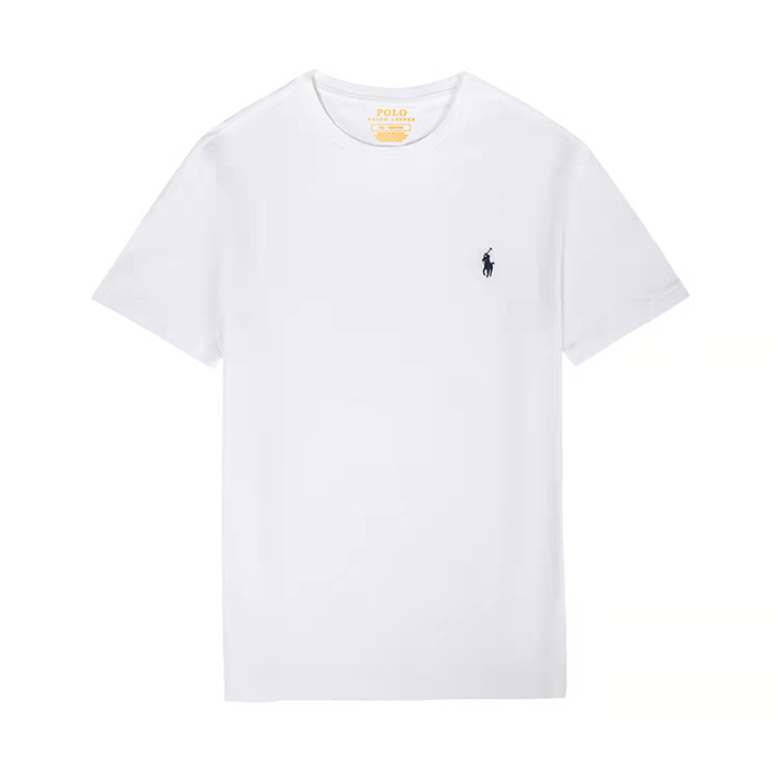 POLO Fashion Casual Summer Short sleeve T-shirt-White-4668106