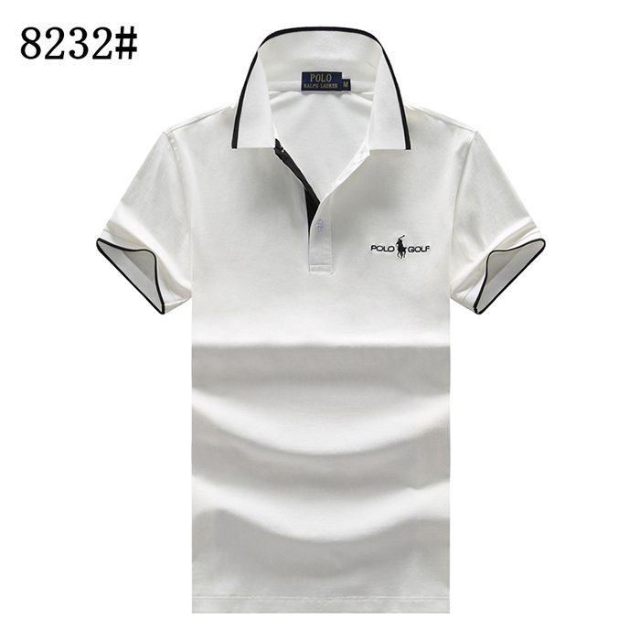 POLO Fashion Casual Summer Short sleeve T-shirt-White-6276767