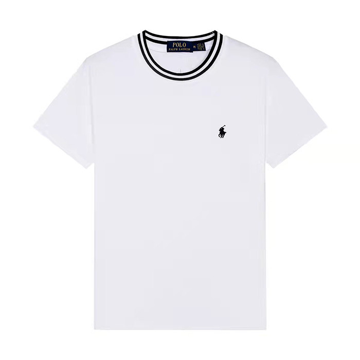 POLO Fashion Casual Summer Short sleeve T-shirt-White-2292905