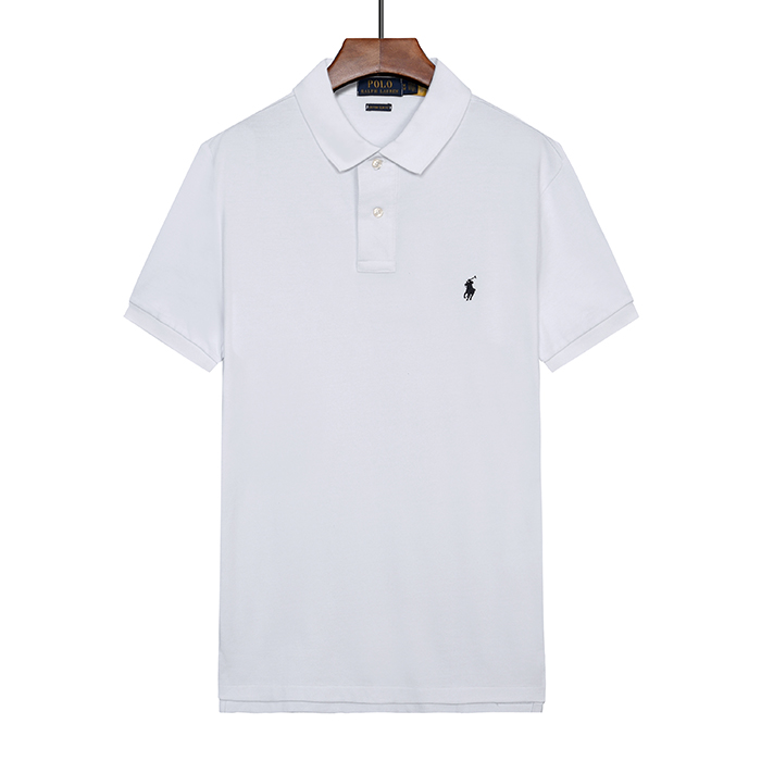 POLO Fashion Casual Summer Short sleeve T-shirt-White-4251289