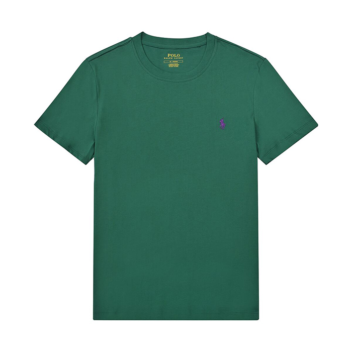 POLO Fashion Casual Summer Short sleeve T-shirt-Green-7070973