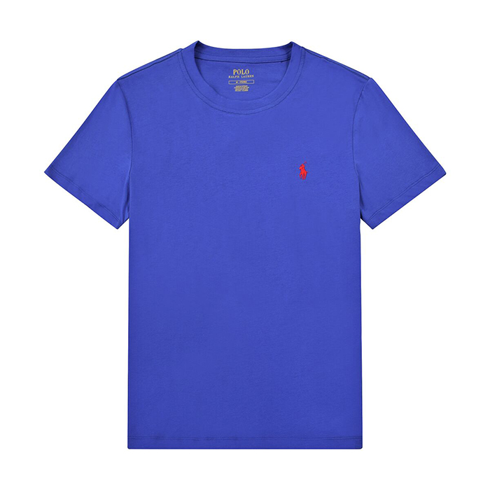 POLO Fashion Casual Summer Short sleeve T-shirt-Blue-8345344