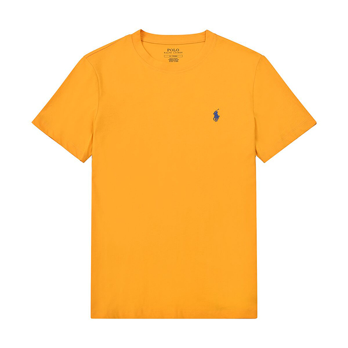 POLO Fashion Casual Summer Short sleeve T-shirt-Yellow-3294408