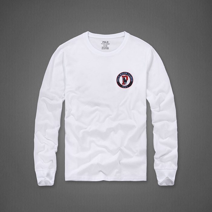 POLO casual clothes Autumn Fashion Long sleeve-White-9790563