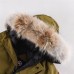 Canada Goose Winter Down Jacket Hooded Parka Down Jacket -Army Green-5137384