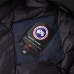 Canada Goose Winter Women Down Jacket Hooded Parka Long Down Jacket -Navy Blue-3527031