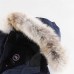 Canada Goose Winter Women Down Jacket Hooded Parka Long Down Jacket -Navy Blue-3527031