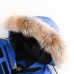 Canada Goose Winter Women Down Jacket Hooded Parka Long Down Jacket -Blue-6714793