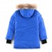 Canada Goose Winter Women Down Jacket Hooded Parka Long Down Jacket -Blue-6714793