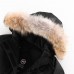 Canada Goose Winter Women Down Jacket Hooded Parka Long Down Jacket -Black-6485682