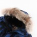 Canada Goose Winter Down Jacket Hooded Parka Down Jacket -Blue Camouflage-7920162