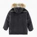 Canada Goose Winter Down Jacket Hooded Parka Down Jacket -Black-6641958