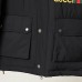 Collaboration The North Face X GUCCI Winter Down Jacket Hooded Parka Down Jacket -Black-3121312