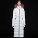 Moncler Women Winter Down Jacket Hooded Parka Down Jacket -White-4180439