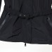 Moncler Women Winter Wind Breaker Hooded Parka Wind Breaker -Black-3036508