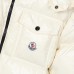 Moncler Winter Down Jacket Parka Hooded Down Jacket -White-1423048