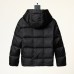 LV Women Winter Down Jacket Parka Hooded Down Jacket -Black-4945030