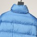 Dior Winter Down Jacket Hooded Parka Down Jacket -Blue-5161225