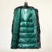 Moncler Winter Down Jacket Parka Hooded Down Jacket -Black/Green-1548948