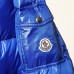 Moncler Winter Down Jacket Parka Hooded Down Jacket -Blue-726403