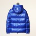 Moncler Winter Down Jacket Parka Hooded Down Jacket -Blue-726403