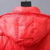 Moncler Winter Down Jacket Parka Hooded Down Jacket -Red-5719897