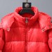 Moncler Winter Down Jacket Parka Hooded Down Jacket -Red-5719897