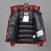 Moncler Winter Down Jacket Parka Hooded Down Jacket -Red/Black-3942499