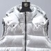 Moncler Winter Down Jacket Sleeveless vest Parka Hooded Down Jacket Sleeveless vest-Silver-4658388