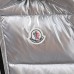 Moncler Winter Down Jacket Sleeveless vest Parka Hooded Down Jacket Sleeveless vest-Silver-4658388