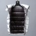 Moncler Winter Down Jacket Sleeveless vest Parka Hooded Down Jacket Sleeveless vest-Silver-4658388