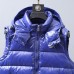 Moncler Winter Down Jacket Sleeveless vest Parka Hooded Down Jacket Sleeveless vest-Blue-6812134