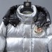 Moncler Winter Down Jacket Parka Hooded Down Jacket -Silver-4263273