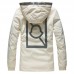 Moncler Winter Wind Breaker Parka Hooded Wind Breaker -White-2903068