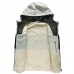 Moncler Winter Wind Breaker Parka Hooded Wind Breaker -White/Black-1589810