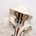 Moncler Winter Wind Breaker Parka Hooded Wind Breaker -White-2110013